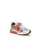 Red Polyethylene Athletic Sneakers