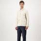 Beige Linen Full-Length Jacket