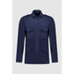 Navy Blue Cotton Jacket