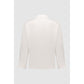 Beige Linen Full-Length Jacket