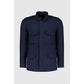 Navy Blue Cotton Jacket