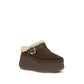 Brown Calf Leather Bos Taurus Mules