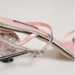 Pink Embellished Leather Ball-Heel Sandals Shoes