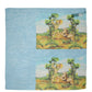 Light Blue Silk Landscape Foulard Scarf