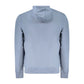Blue Cotton Men's Hoodie
