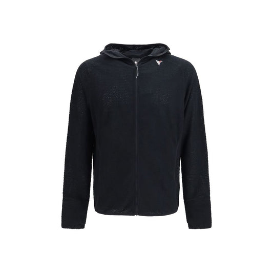 Black Polyester Sweatshirt
