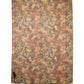 Multicolor Leaf Print Silk Shawl Stole Scarf