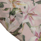 Pink Silk Floral Chiffon Long Stole Scarf