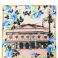 Multicolor Printed Silk Square Foulard Scarf