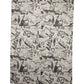 White Graffiti Logo Silk Shawl Stole Scarf