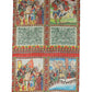 Multicolor Silk Printed Shawl Stole Scarf