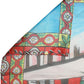 Multicolor Silk Printed Shawl Stole Scarf