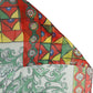 Multicolor Silk Printed Foulard Scarf