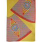 Multicolor Silk Carretto Shawl Stole Scarf