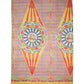 Multicolor Silk Carretto Print Stole Scarf