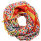 Multicolor Silk Carretto Print Stole Scarf