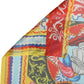 Multicolor Silk Printed Square Foulard Scarf