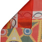Multicolor Silk Printed Square Foulard Scarf