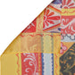 Multicolor Silk Printed Square Foulard Scarf