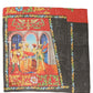 Multicolor Silk Printed Square Foulard Scarf