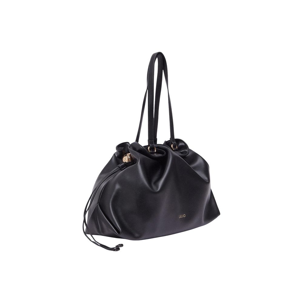 Black Polyethylene Handbag