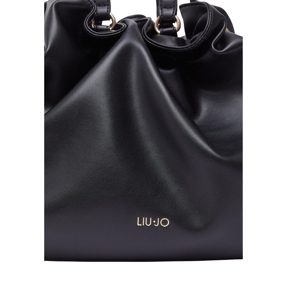 Black Polyethylene Handbag