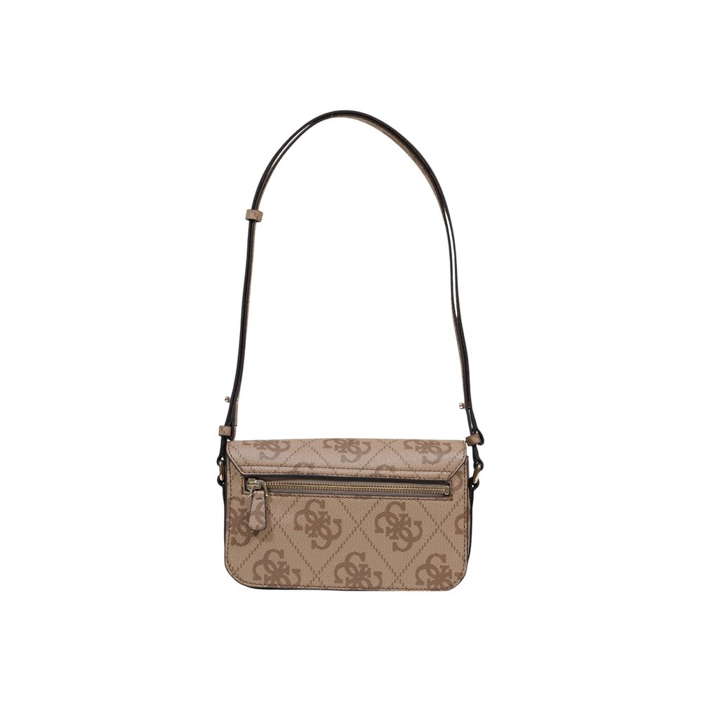 Beige Polyethylene Handbag