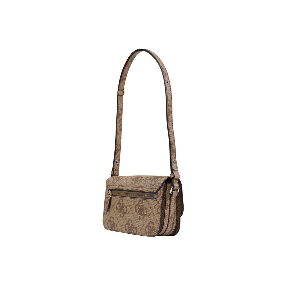 Beige Polyethylene Handbag