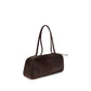 Burgundy Calf Leather Bos Taurus Shoulder Bag