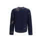 Blue Cotton Sweatshirt
