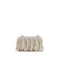 Silver Aluminum Clutch Bag