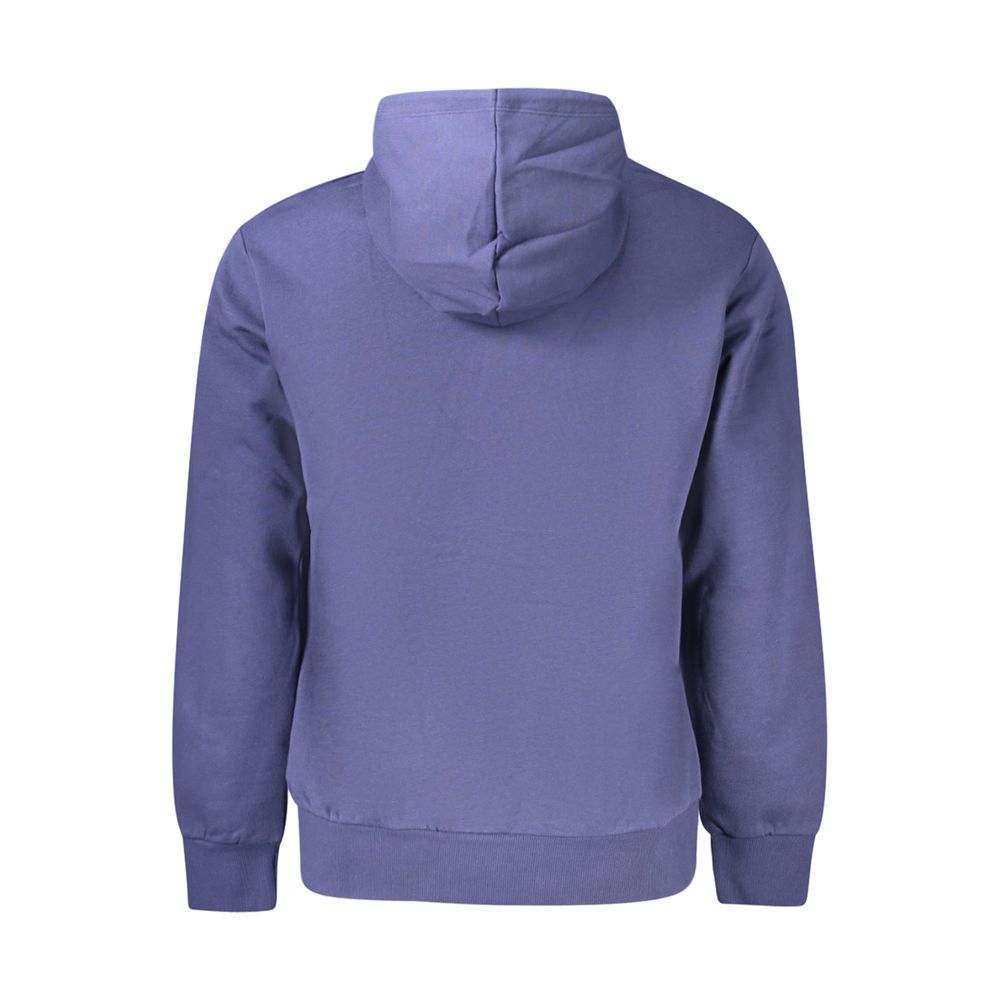 Blue Cotton Mens Sweatshirt