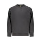 Black Cotton Men's Sweatshirt