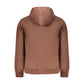 Brown Cotton Men's Hoodie