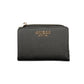 Black Polyurethane Womens Wallet