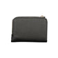 Black Polyurethane Womens Wallet