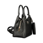 Black Polyurethane Women's Bag