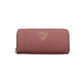 Brown Polyurethane Women Wallet