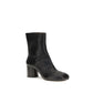 Black Lamb Ovis Aries Ankle Boots