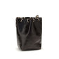 Black Calf Leather Bos Taurus Backet Bag