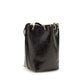 Black Calf Leather Bos Taurus Backet Bag
