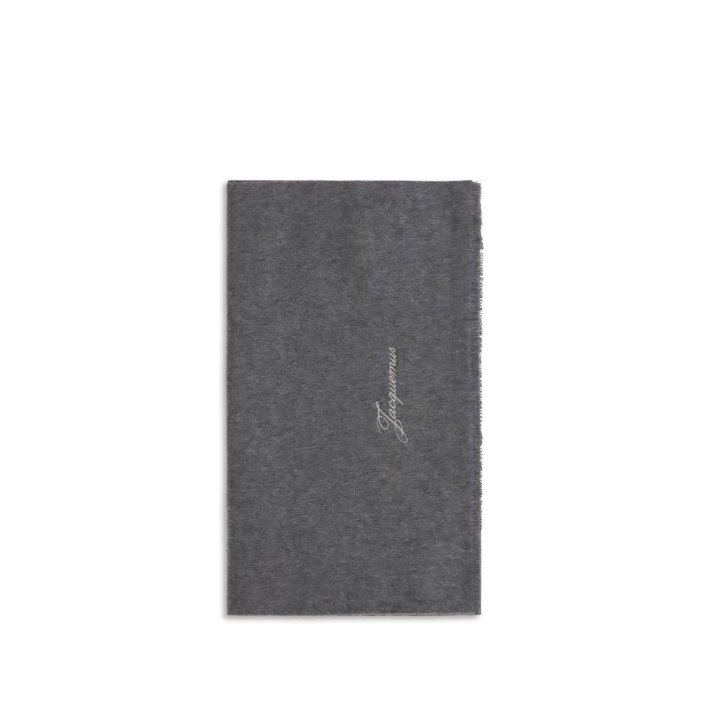 Gray Wool Oves Aries Scarf