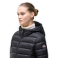 Black Polyamide Full-Length Jacket
