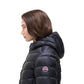 Black Polyamide Full-Length Jacket