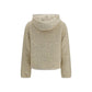 Beige Polyester Sweatshirt