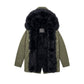 Green Cotton Women's Jacket