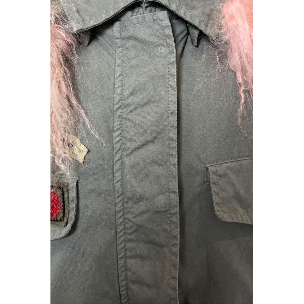 Pink Cotton Women's Jacket