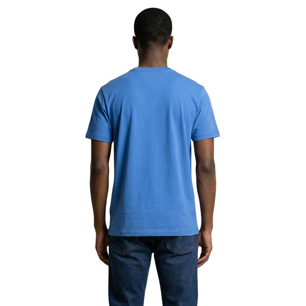 Blue Recycled Cotton T-Shirt