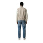 Beige Polyester Bomber