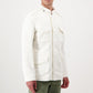 White Cotton Full-Length Jacket